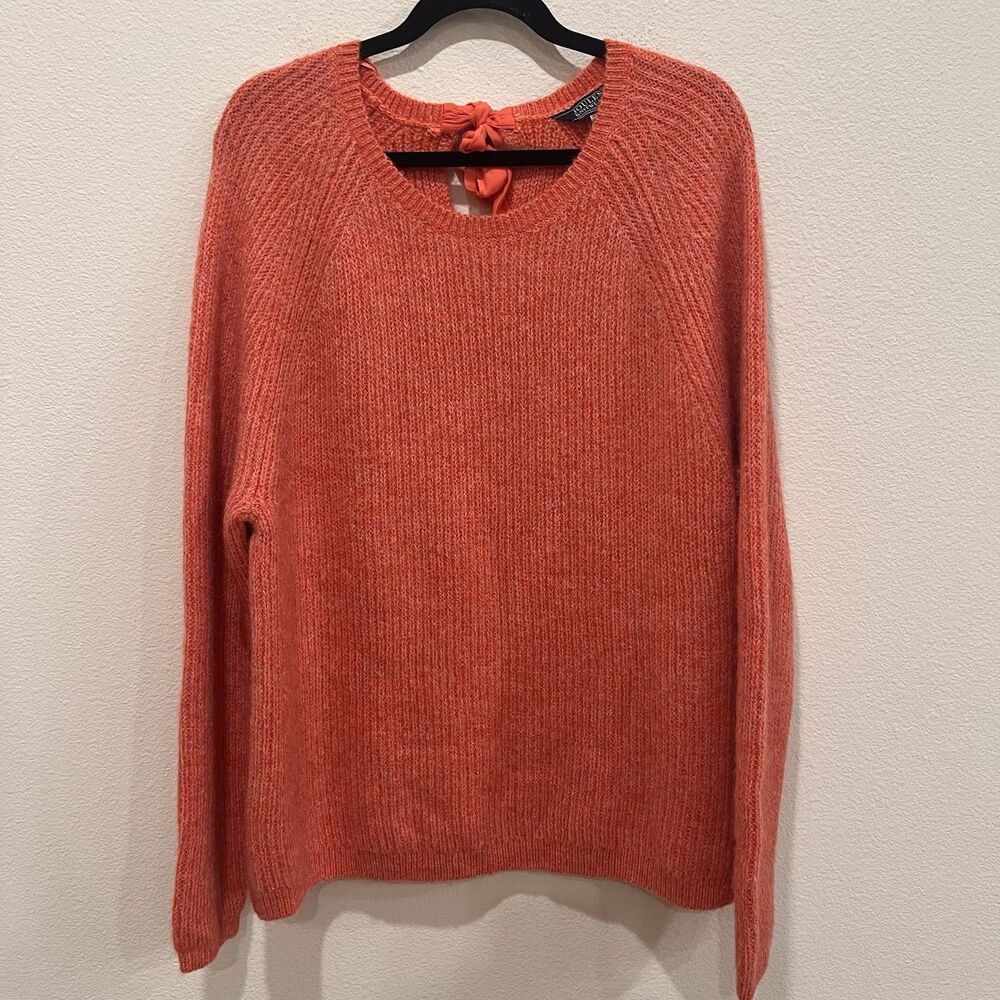 JOULES Sorcha So Soft Jumper  Apricot  Sz 14 Fuzzy Soft Casual Fall Festival